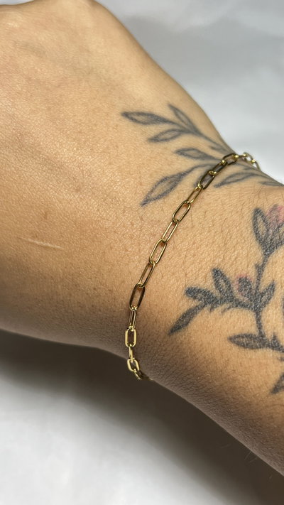 Pulsera dorado izar 