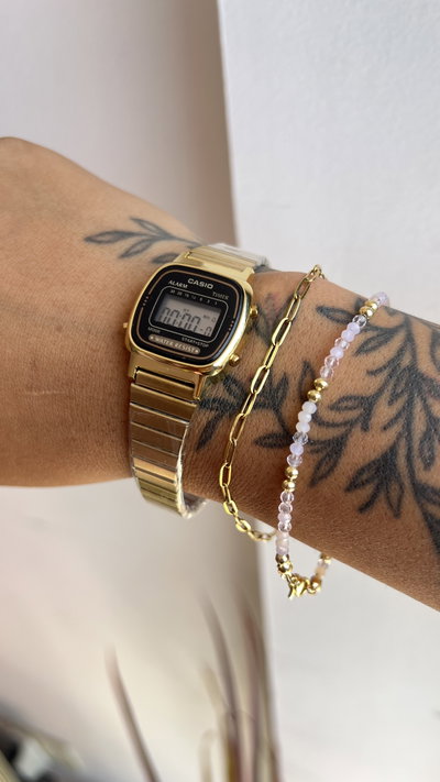 Reloj Casio dorado 