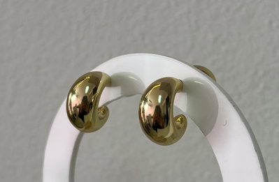 Aro gota dorado 