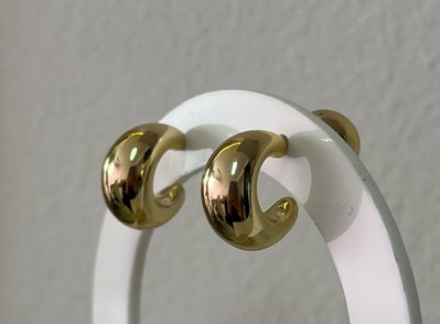 Aro gota dorado 