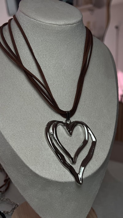 Collar corazón