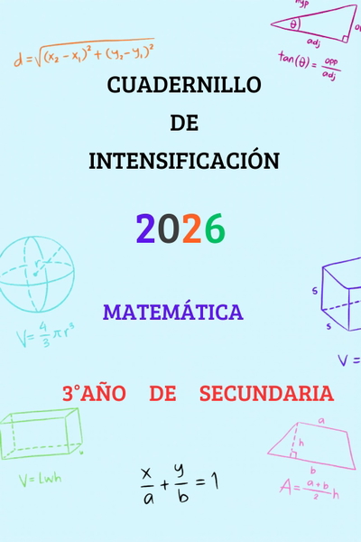 INTENSIFICACIÓN 3ER AÑO (2026)