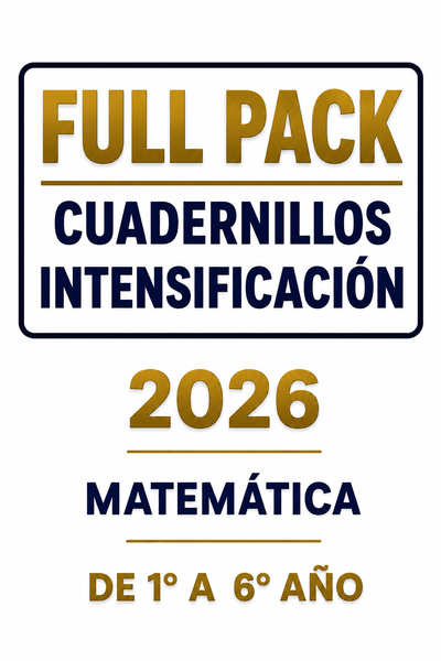 FULL PACK INTENSIFICACIÓN 2026