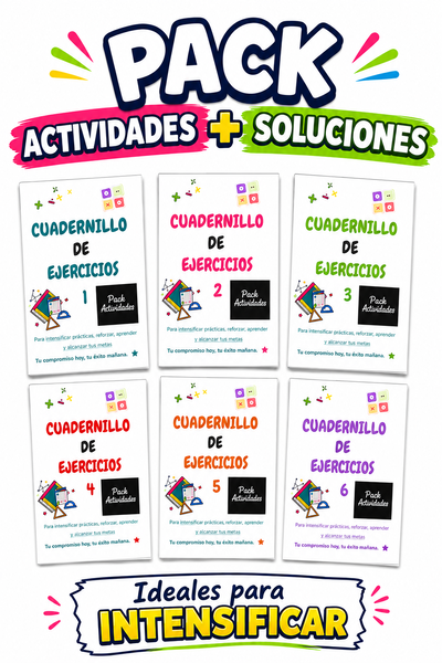 PACK ACTIVIDADES + SOLUCIONES