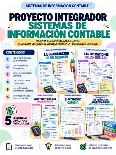 PROYECTO INTEGRADOR: SISTEMAS DE INFORMACIÓN CONTABLE