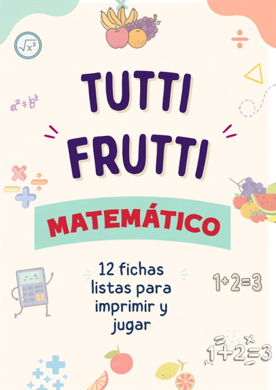 Tutti Frutti Matemático
