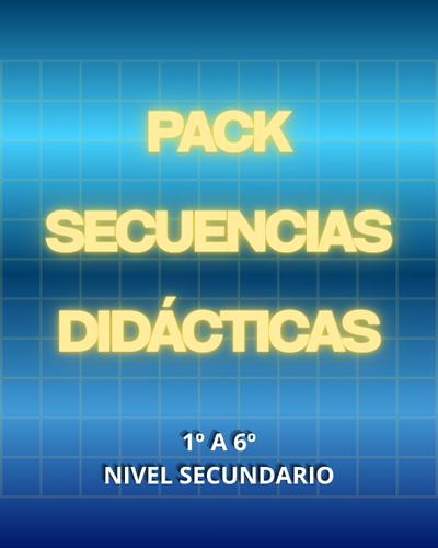 PACK 22 SECUENCIAS DIDÁCTICAS  1º a 6º 
