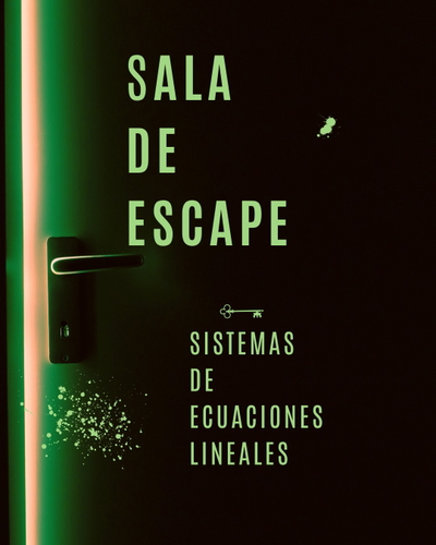 Sala de Escape Matemática – Sistemas de Ecuaciones Lineales