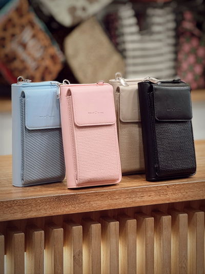 Portacelular Ecocuero Trama Croco