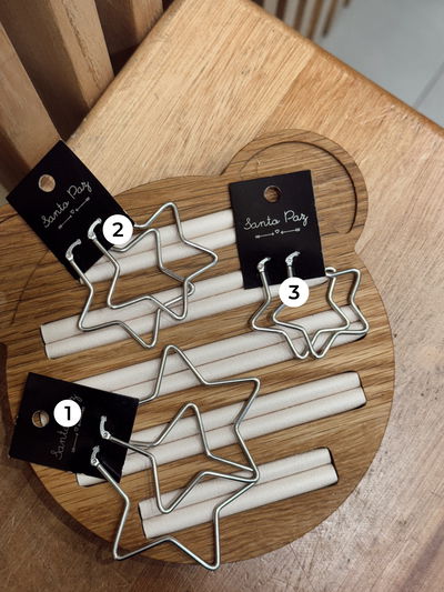 Aros de Acero Quirúrgico - Estrella