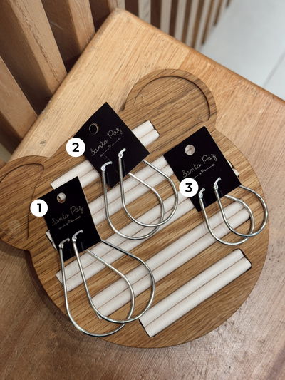 Aros Acero Quirúrgico - Gota