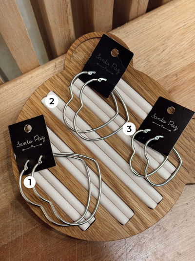 Aros de Acero Quirúrgico - Corazón 