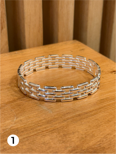 Pulseras Rígidas de Acero