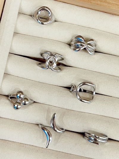 Anillos de Acero - Plateado