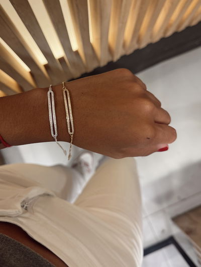 Pulsera Strass Ancho