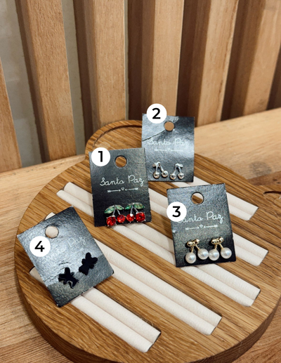 Aros de Acero Quirúrgico - Cerezas 2