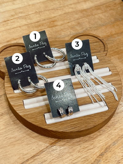 Aros Acero Blanco - Mixto