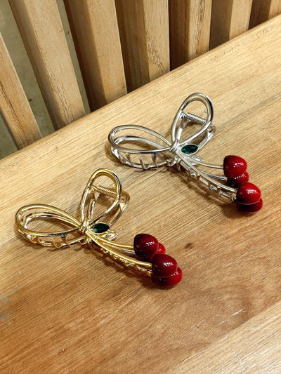 Broche Metálico - Cereza