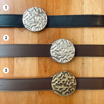 Cintos hebilla Toro y Chapón Relieve 