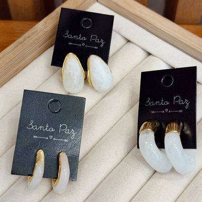 Aros de Acero Dorado NUEVOS