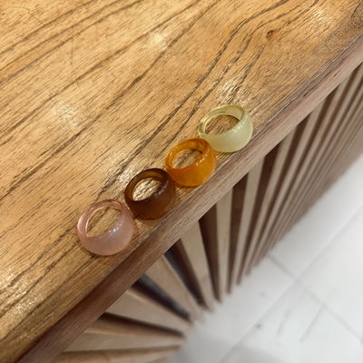 Anillos acrílico redondos