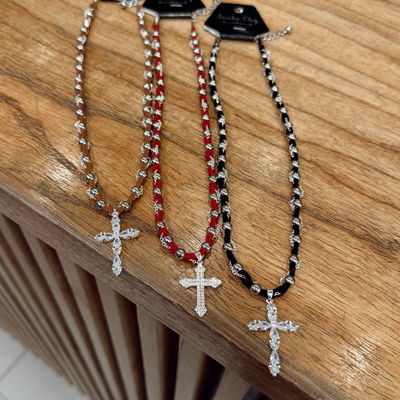 Collar de gamuza - Góticos