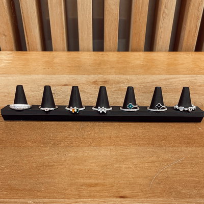 Anillos de Acero Blanco Nuevos - Por Talle 