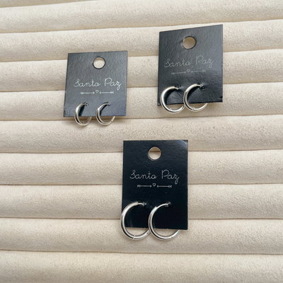 Aros de Acero Blanco - Argollas