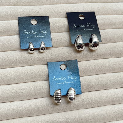 Aros de Acero Blanco - NUEVOS