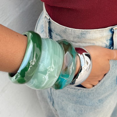 Pulseras de Acrílico - Gruesas