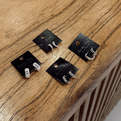 Aros en Acero Blanco NUEVOS 
