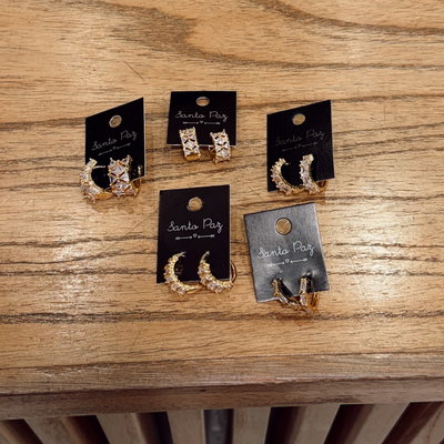 Aros de Acero Dorado NUEVOS