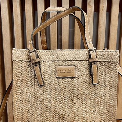 Cartera de Mano de Yute