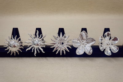 Anillos de Cobre Plateados - NUEVOS INGRESOS