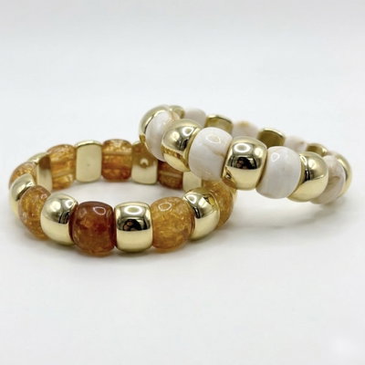 Pulseras de Acrílico Elásticas