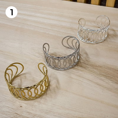 Pulseras Brazaletes de Acero