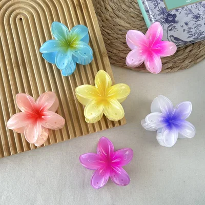 Broche flor hawaiana 