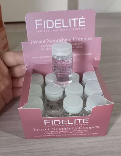 Ampollitas capilares nutritivas de Fidelité