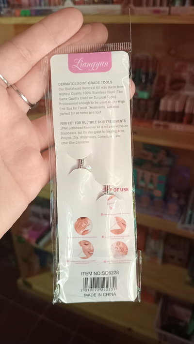 Agujas de limpieza facial 