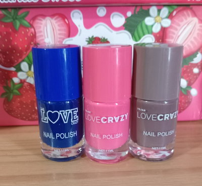 Esmaltes Love Crazy Tejar