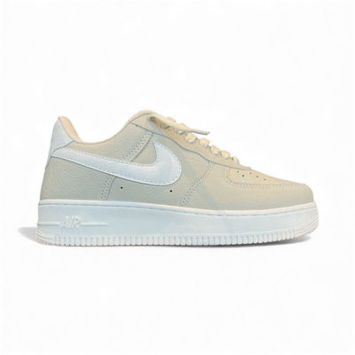 NIKE AIR FORCE 1 LIGHT BONE - WHITE