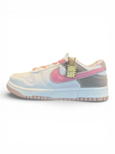 NIKE SB DUNK LOW LOUIS VUITTON ROSADO - GRIS