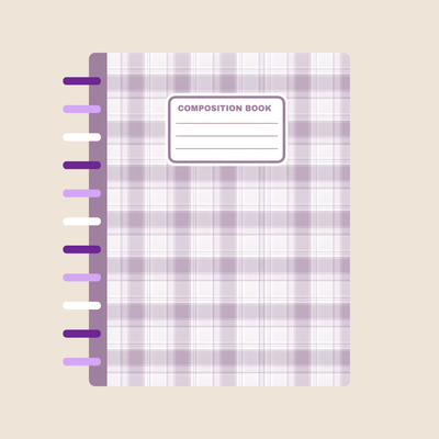 Cuaderno A4 Portada Composition Book II