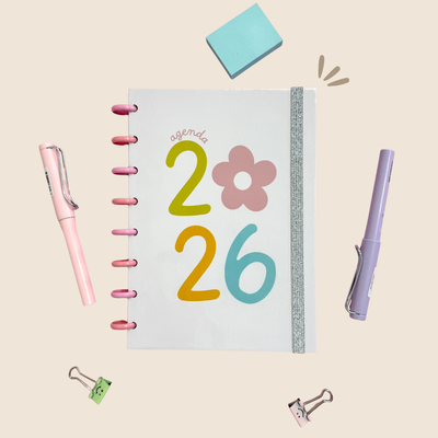 Agenda Semanal 2026 - Modelo 2 - Floralis