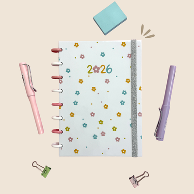 Agenda Semanal 2026 - Modelo 2 - Petalia