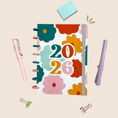 Agenda Semanal 2026 - Modelo 1 - Floris