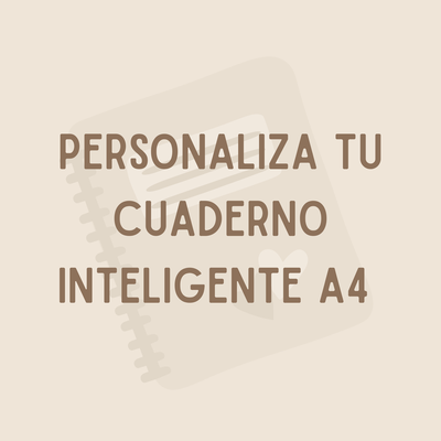Personaliza tu Cuaderno Inteligente A4