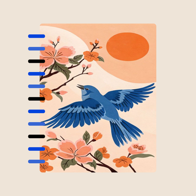 Cuaderno A4 Portada Blue