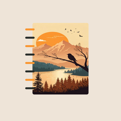 Cuaderno A5 Portada Bird