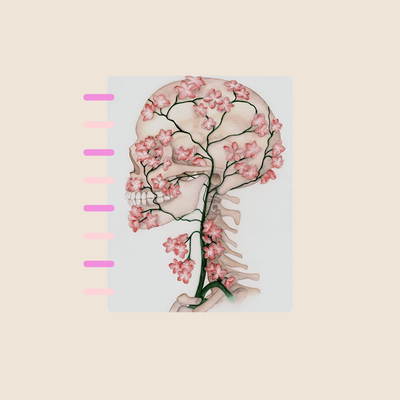 Cuaderno A5 Portada Calavera